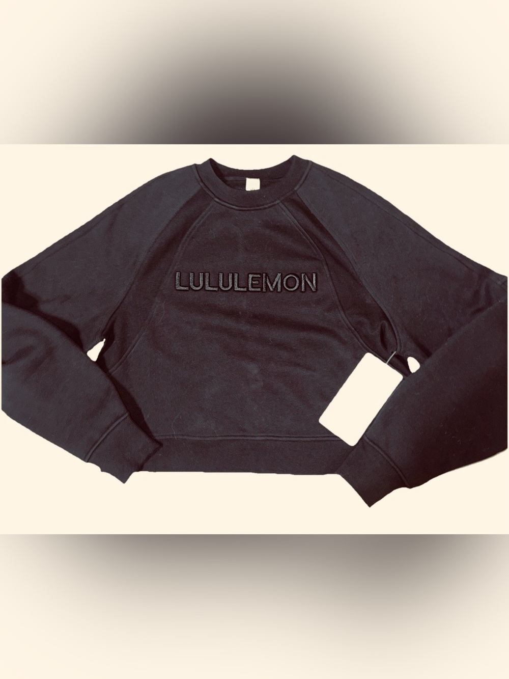 NWT LULULEMON MEDIUM/LARGE OVERSIZED FIT SCUBA PULLOVER BLACK RETAIL $118 - Picture 10 of 11